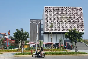 Nhà trưng bày Hoàng Sa tại Đà Nẵng. Ảnh: TẤN VIỆT