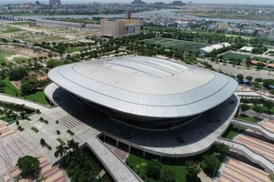 Cung thể thao Tiên Sơn rộng hơn 94.000 m2. Ảnh: BÙI TOÀN