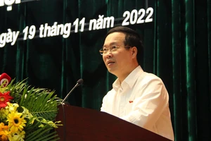 Ông Võ Văn Thưởng: Đảng kịp thời chấn chỉnh, thay thế cán bộ giảm uy tín