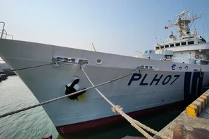 Tàu tuần tra của Lực lượng Bảo vệ bờ biển Nhật Bản cập cảng Đà Nẵng
