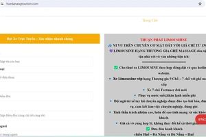 Đà Nẵng đề nghị TP.HCM kiểm tra trang web quảng cáo xe chở khách trái quy định