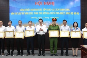 Công an TP Đà Nẵng 3 năm liên tiếp dẫn đầu về cải cách hành chính