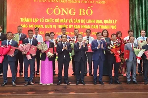 Đà Nẵng bổ nhiệm lãnh đạo các sở mới thành lập, thêm 2 Phó Ban Nội chính