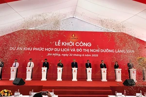 Chính thức khởi công siêu dự án Làng Vân gần 44.000 tỉ đồng tại Đà Nẵng 