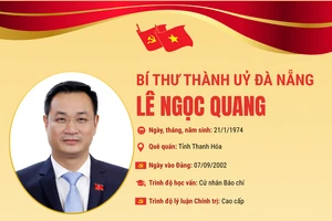Chân dung tân Bí thư Thành ủy Đà Nẵng Lê Ngọc Quang