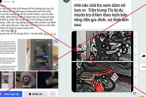 Sự thật thông tin tân sinh viên bị bắt cóc tại Đà Nẵng