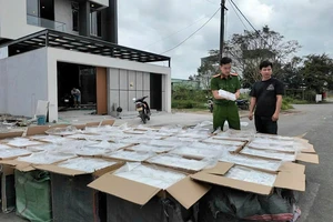 Công an Đà Nẵng bắt giữ xe tải chở thuốc lá lậu đặc biệt lớn