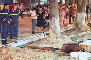 Đà Nẵng: Công nhân đang làm việc bị bức tường quán cà phê đè tử vong