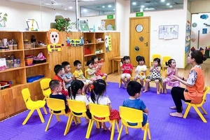 Từ ngày 1-9, trẻ mầm non 5 tuổi được miễn học phí