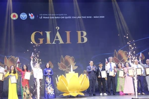 Báo Pháp Luật TP.HCM đoạt Giải Báo chí quốc gia, thể loại phóng sự điều tra