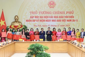 Thủ tướng: 'Muốn có học sinh giỏi, phải có người thầy tốt'