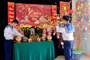 Xuân đến nơi đầu sóng: Tết sớm của người lính đảo Thổ Chu