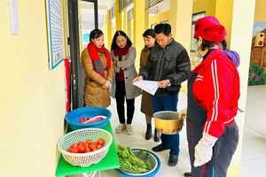 Thịt lợn trong bếp ăn bán trú dương tính với dịch tả lợn châu Phi, hiệu trưởng bị đình chỉ