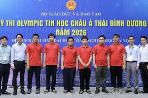 Việt Nam về nhì tại Olympic Tin học châu Á Thái Bình Dương, đồng hạng Nhật Bản