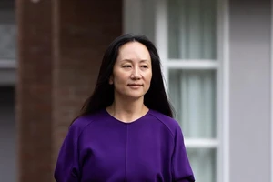 Bà Mạnh Vãn Châu. Ảnh: Darryl Dyck/THE CANADIAN PRESS