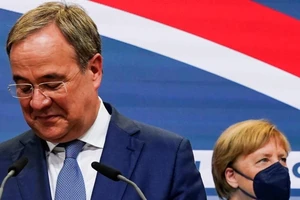 Ông Armin Laschet - ứng cử viên thủ tướng Đức của CDU/CSU. Ảnh: Clemens Bilan/GETTY IMANGES