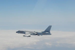 Oanh tạc cơ H-6. Ảnh: CƠ QUAN PHÒNG VỆ ĐÀI LOAN