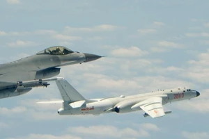 Trung Quốc đang gia tăng các hoạt động áp sát Đài Loan. Ảnh: CƠ QUAN PHÒNG VỆ ĐÀI LOAN/AFP