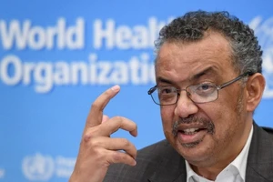 Tổng giám đốc Tổ chức Y tế Thế giới Tedros Adhanom Ghebreyesus. Ảnh: AFP