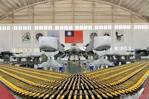 Đài Loan tính đặt tên lửa đối đất không trên đảo sát Trung Quốc. Ảnh: CNA