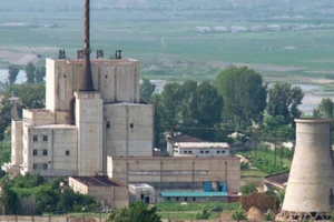 Khu tổ hợp hạt nhân Yongbyon của Triều Tiên. Ảnh: KYODO/REUTERS
