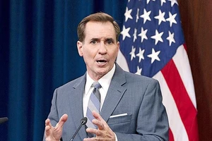 Người phát ngôn Lầu Năm Góc John Kirby. Ảnh: AP