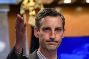 Người phát ngôn Bộ Ngoại giao Mỹ Ned Price. Ảnh: Nicholas Kamm/AFP