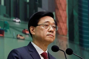 Ông John Lee là ứng cử viên nặng ký cho vị trí đặc khu trưởng Hong Kong. Ảnh: REUTERS