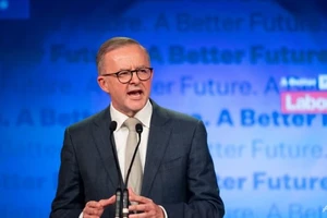 Thủ tướng Úc Anthony Albanese. Ảnh: Wendell Teodoro/AFP