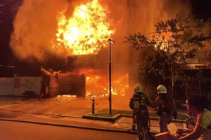 Vụ phóng hỏa đã khiến 8 người trong một gia đình tại Đài Loan tử vong. Ảnh: CỤC CỨU HỎA TP. TÂN TRÚC