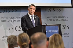 Bộ trưởng Quốc phòng Úc Richard Marles. Ảnh: TWITTER