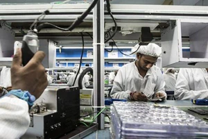 Ấn Độ đang có triển vọng trở thành trung tâm mới của chuỗi cung ứng toàn cầu. Ảnh: VCG