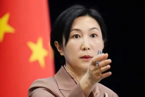 Người phát ngôn Bộ Ngoại giao TQ Mao Ninh. Ảnh: KYODO NEWS