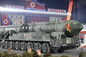 Chiến lược An ninh quốc gia mới của Hàn Quốc xác định việc Triều Tiên là thách thức an ninh cấp bách nhất. Ảnh: YONHAP