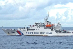 Tàu cá Nhật chạm trán tàu hải cảnh Trung Quốc ở biển Hoa Đông