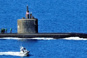 Thêm một tàu ngầm hạt nhân của Mỹ tới Hàn Quốc