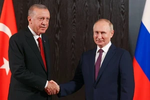 Ông Putin điện đàm ông Erdogan, sẽ thăm Thổ Nhĩ Kỳ 