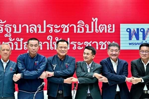 Đảng Vì nước Thái công bố liên minh chính phủ, không có đảng Tiến bước