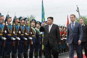 Ông Kim về nước, kết thúc một tuần lịch trình dày đặc ở Nga 