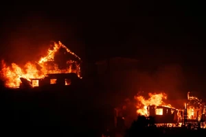 VIDEO: Hãi hùng rừng cháy như Hỏa Diệm Sơn, hàng chục người chết