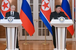 Ông Kim gửi thư mừng năm mới tới ông Putin, nói 2025 sẽ là năm chiến thắng của Nga