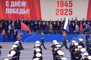 Chùm ảnh: Nga bắt đầu Lễ duyệt binh kỷ niệm 80 năm Ngày Chiến thắng 