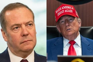 Ông Trump, Medvedev đấu khẩu gay gắt vụ Mỹ tấn công Iran