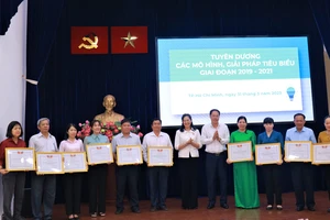 TP.HCM: 284 mô hình, giải pháp đạt hiệu quả cao trong thi đua yêu nước