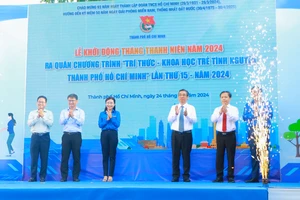 Tháng Thanh niên 2024: Khởi động và thực hiện nhiều công trình thiết thực