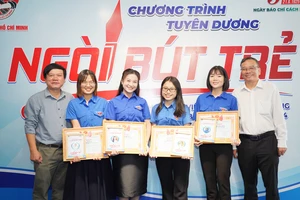 Nhiều phóng viên, biên tập viên báo Pháp Luật TP.HCM đạt giải Ngòi bút trẻ năm 2024 