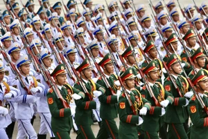 Hình ảnh ấn tượng các khối tham gia tổng duyệt diễu binh, diễu hành chào mừng Quốc khánh 2-9