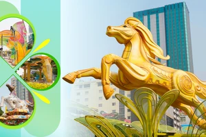 Lộ diện hình ảnh các linh vật ngựa tại đường hoa Nguyễn Huệ Bính Ngọ 2026 