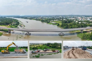 Cận cảnh cầu Bình Gởi vượt sông Sài Gòn trước ngày 'về đích' 