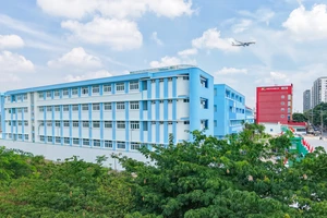 Bên trong ngôi trường xây trên đất nghĩa trang Bình Hưng Hòa sẽ khánh thành vào ngày 19-5